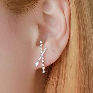 18K Gold Plated Cubic Zirconiq Earrings